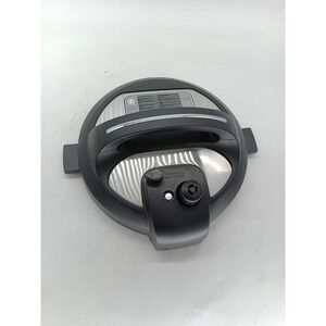 Instant Pot Duo Gourmet 60 6 Qt Pressure Cooker Replacement Lid Black Silver a15